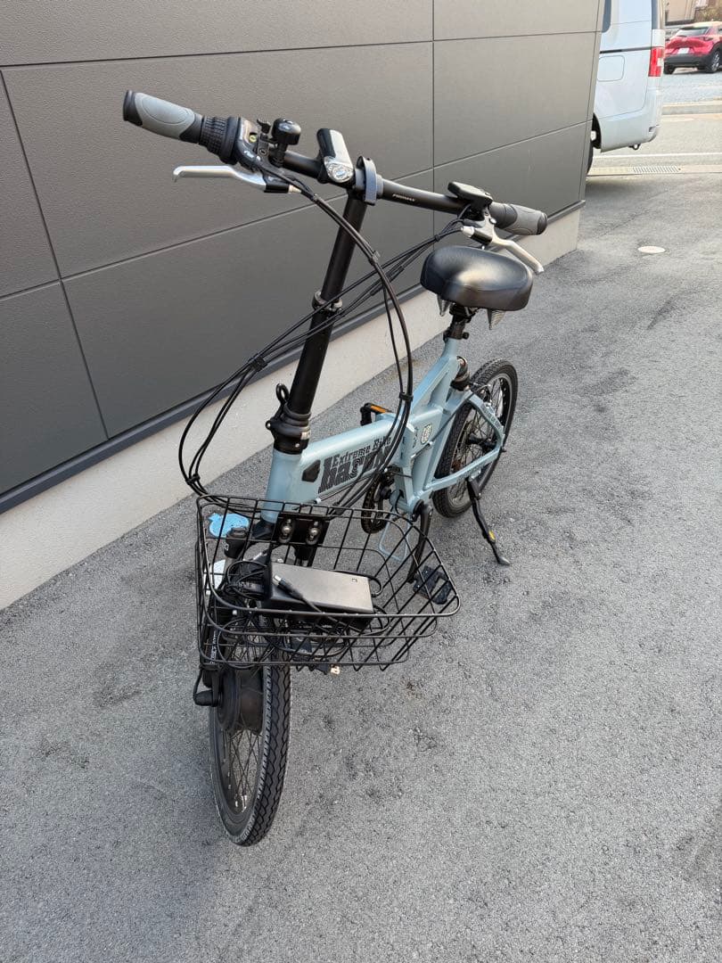 京の洛スク BARON20 折り畳み 電動アシスト自転車　折り畳み