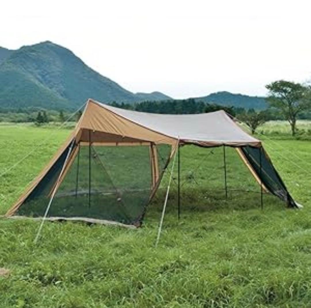 ☆美品 peak TP-400 カヤード 別売りポール ペグ付き