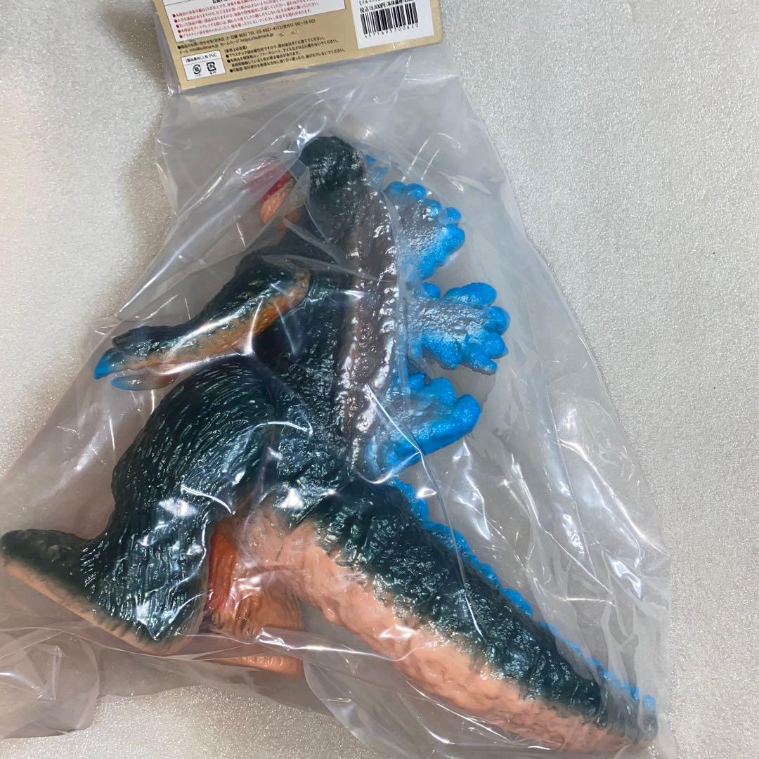 ブルマァク　Gゴジラ　レトロカラー　タワー付（ジャイアントゴジラ30ｃｍ）ソフビ