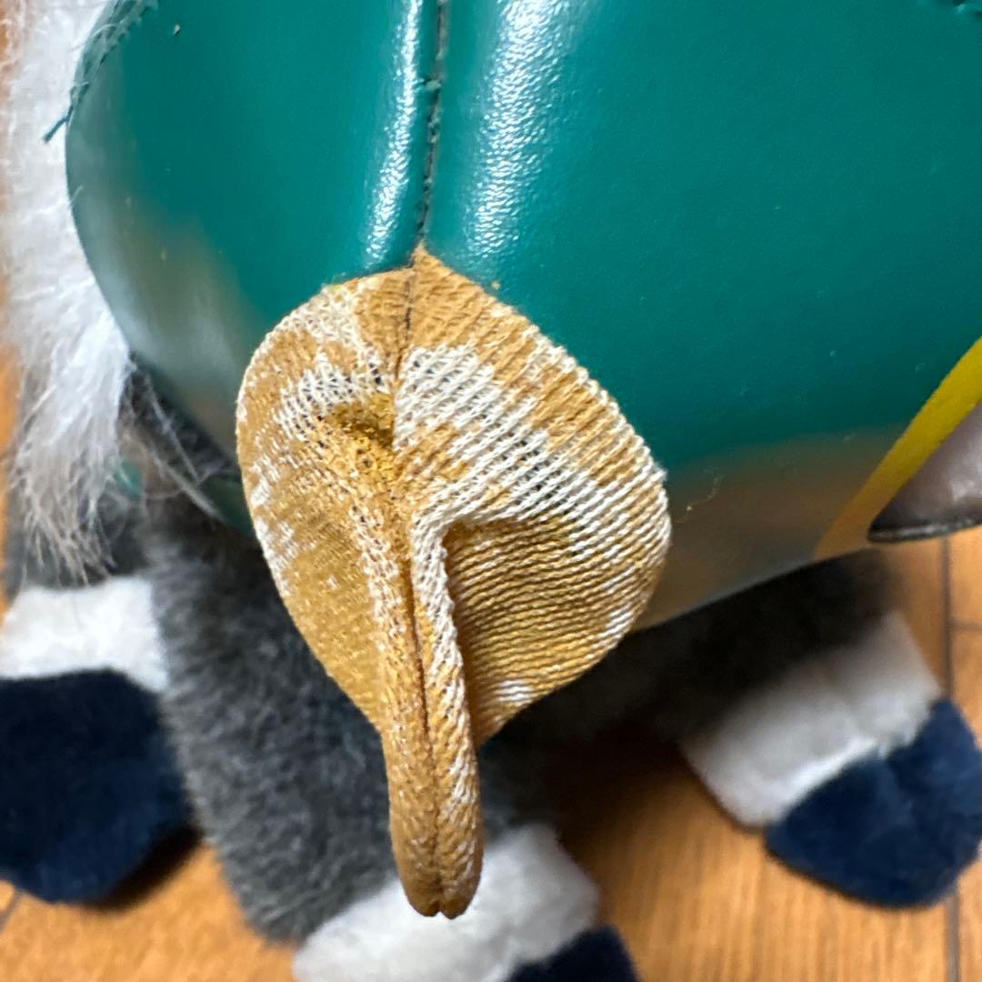 オグリキャップ ぬいぐるみ ゼッケン10 【90年代物希少】吸盤付き 競馬