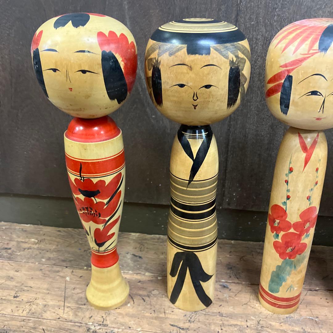 D-3 昭和レトロ 【希少/まとめて】伝統こけし 12体セット 大量コレクション