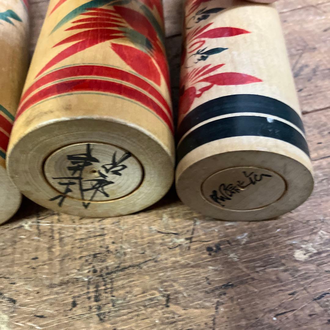 D-3 昭和レトロ 【希少/まとめて】伝統こけし 12体セット 大量コレクション