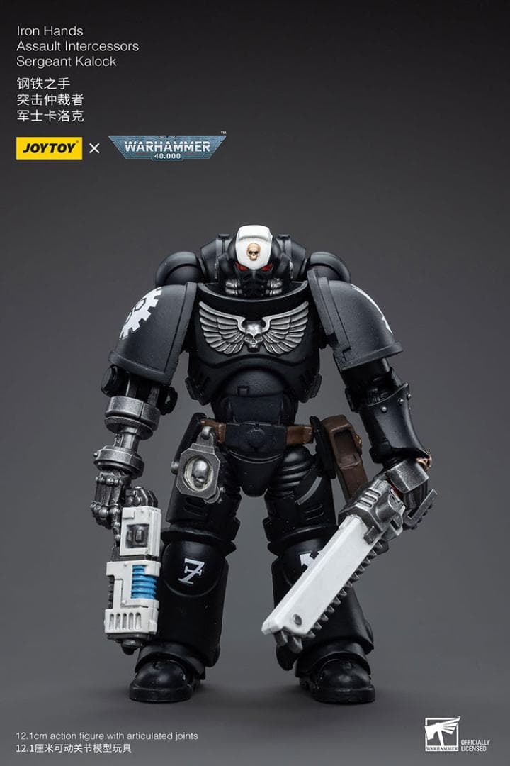 ゲームキャラクター warhammer 40k joytoy iron hands