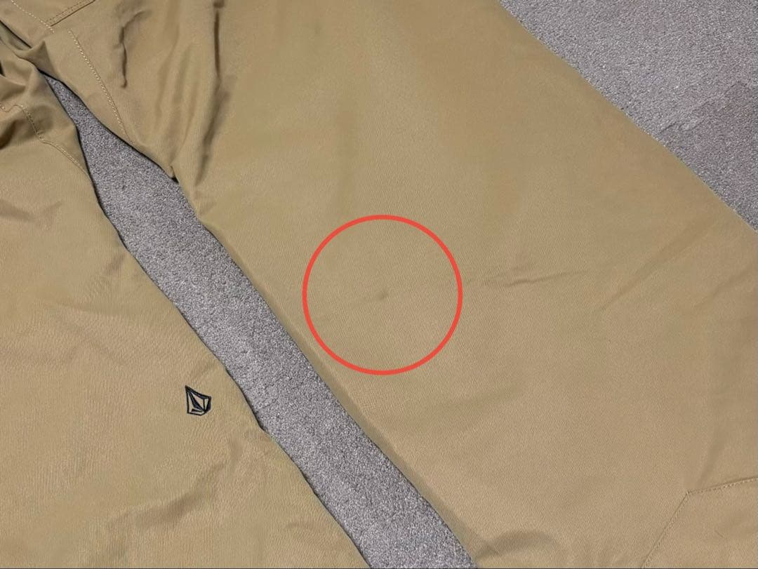 【中古美品】　Lサイズ VOLCOM ウェア上下セット ZIP-TECH