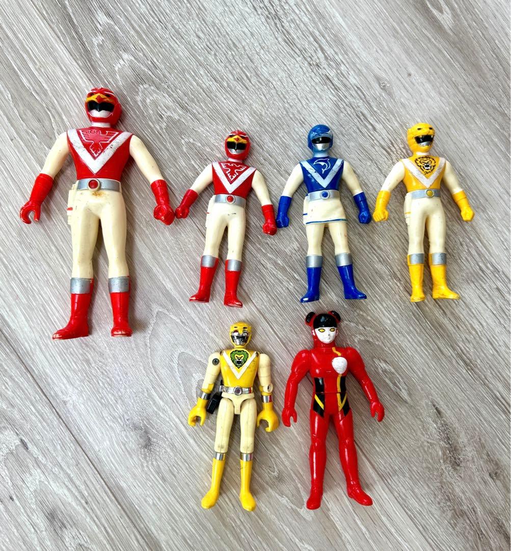 超獣戦隊ライブマン DX超合金ライブロボ DXライブボクサー ソフビ セット