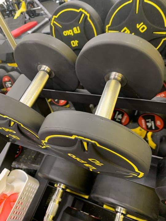 TPUダンベル　　50kg 2個