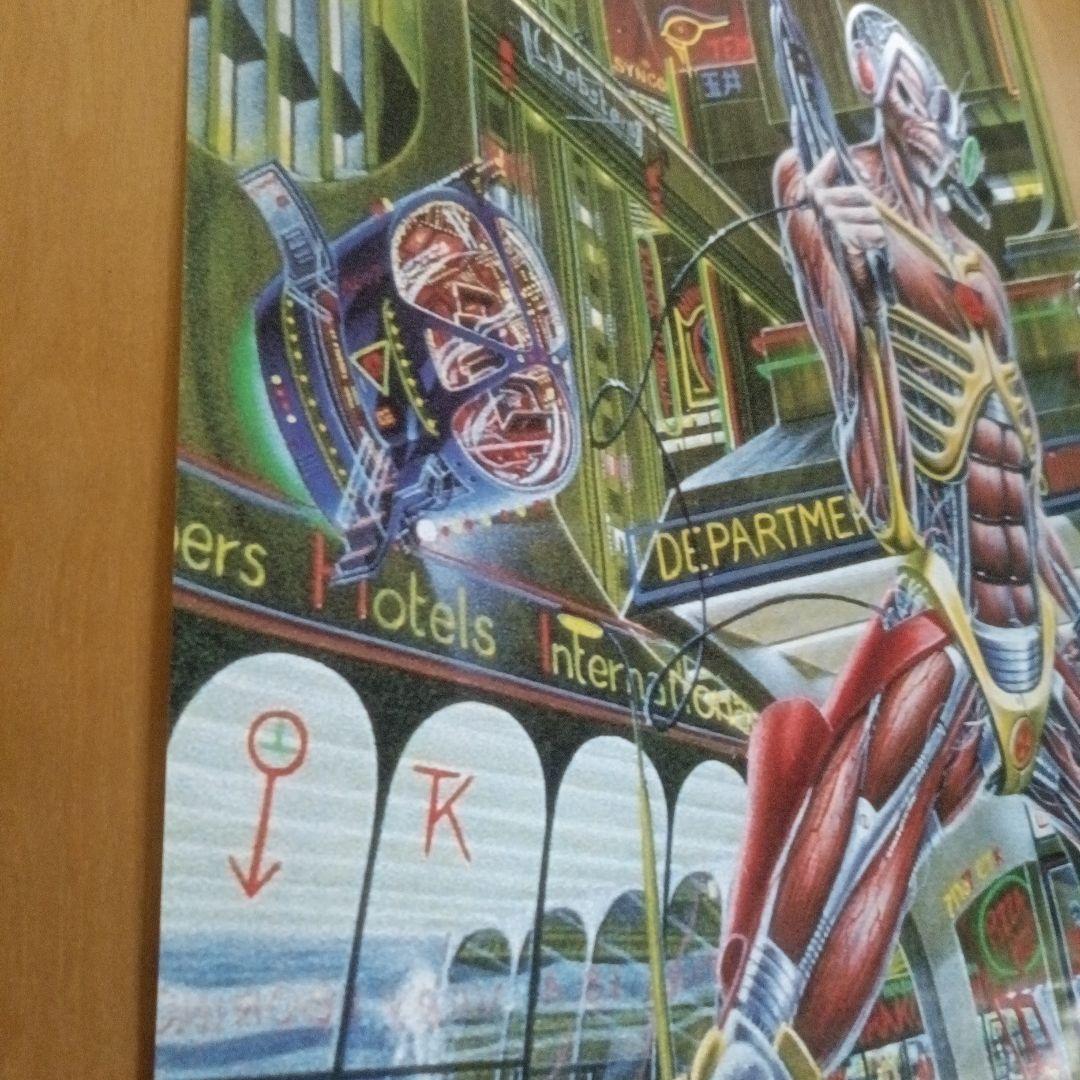 IRON MAIDEN 1986 ポスター Somewhere in Time
