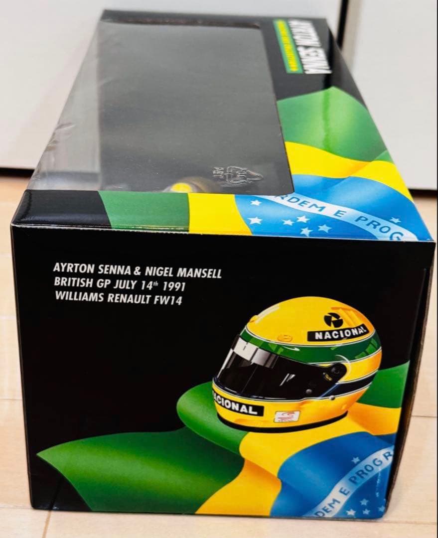 【レア品】アイルトンセナ　マンセル　1991 FW14 1/18