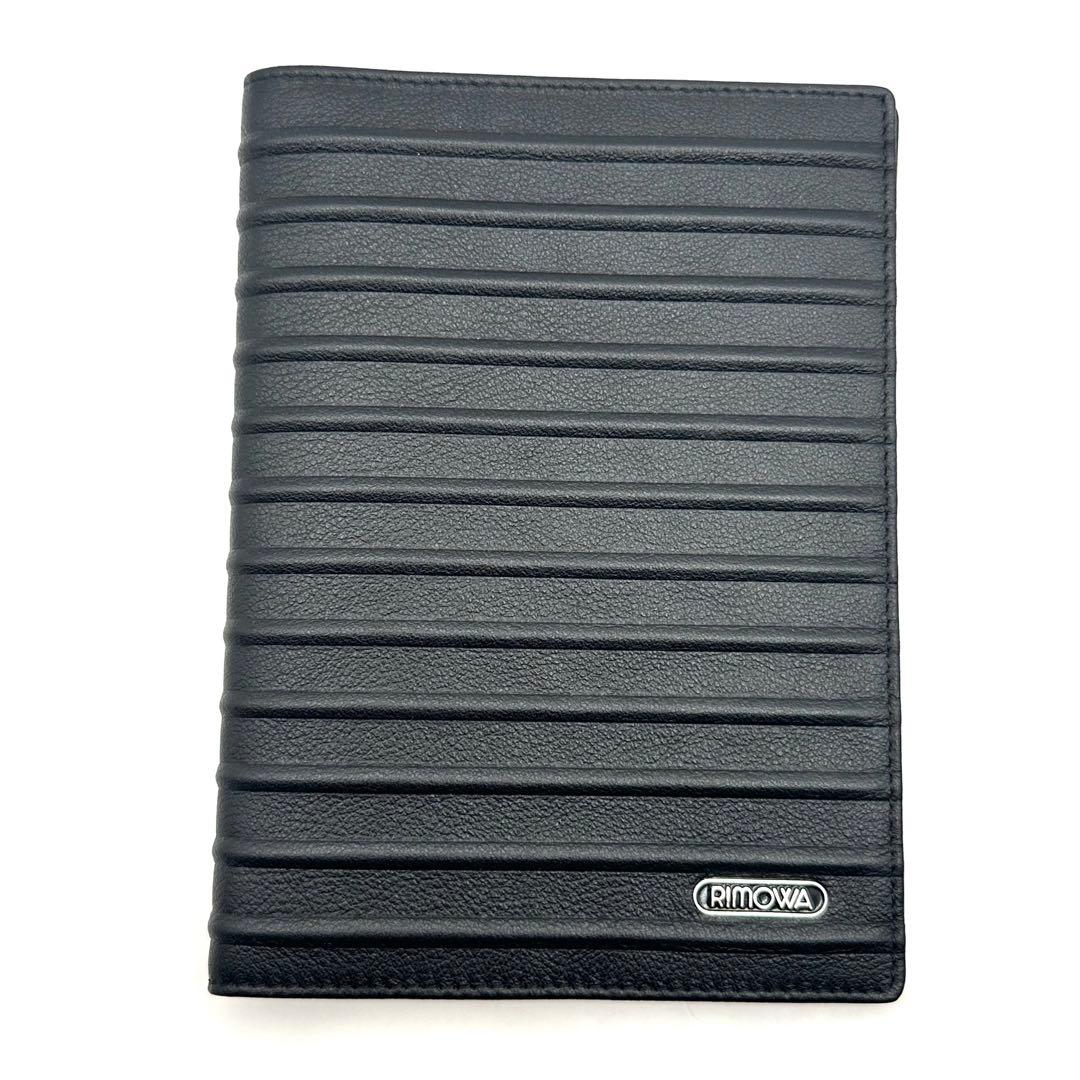 【希少・極美品】RIMOWA リモワ パスポートケース カバー レザー ブラック