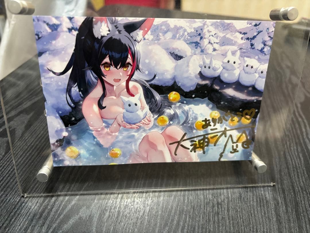 ホロライブ　大神ミオ　3周年記念グッズ