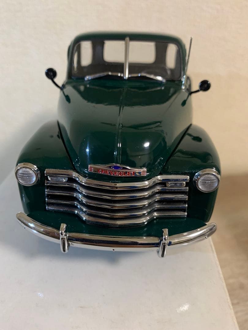 希少 ダンバリーミント Chevrolet 3100 ダークグリーン ミニカー