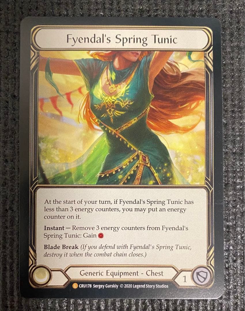 FaB Fyendal's Spring Tunic CRU 初版(1st)