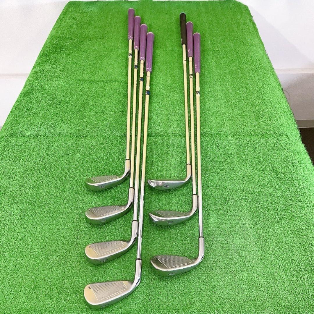 チ37★キャロウェイ X-22 7本アイアンセット R Callaway X22