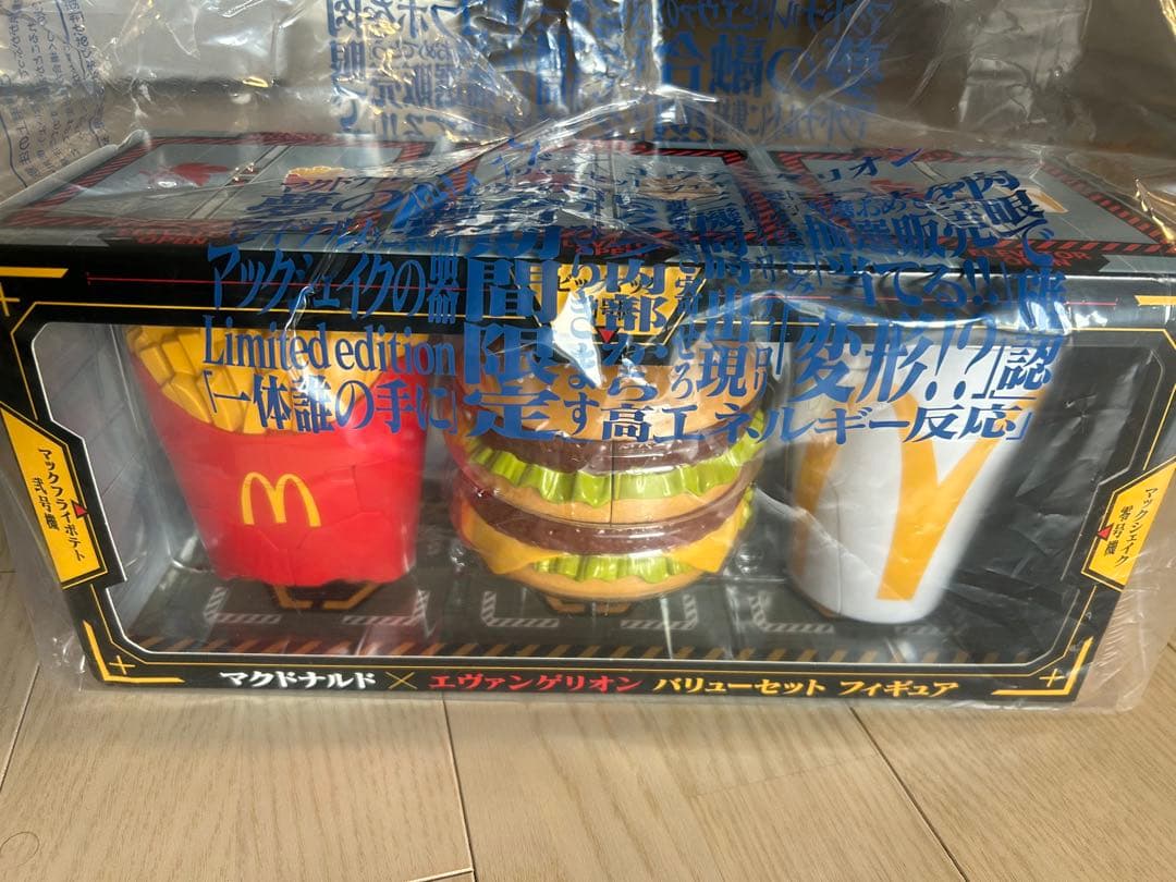 【新品】マクドナルド エヴァンゲリオン フィギュア　マック　エヴァ