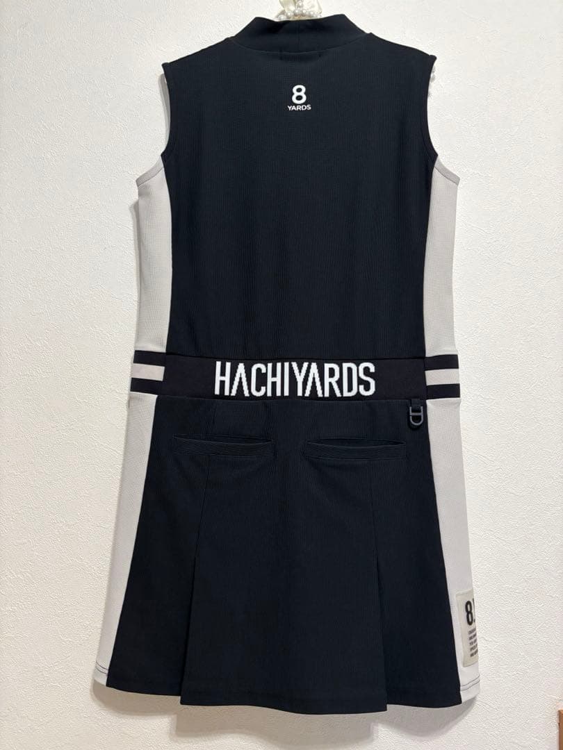 HACHIYARDS レディース ゴルフ ワンピース 黒