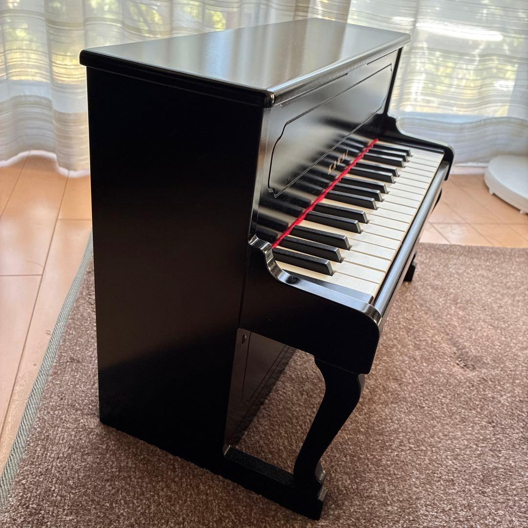 KAWAI ミニピアノアップライトピアノ黒