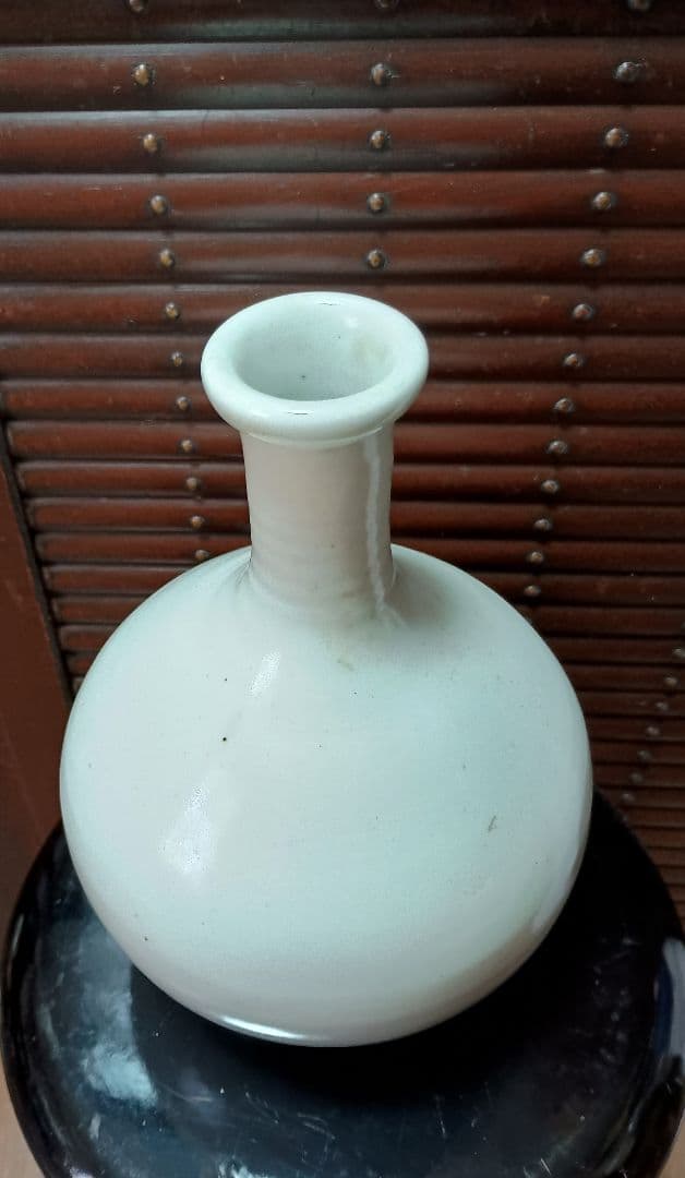 白磁徳利　白磁　花生