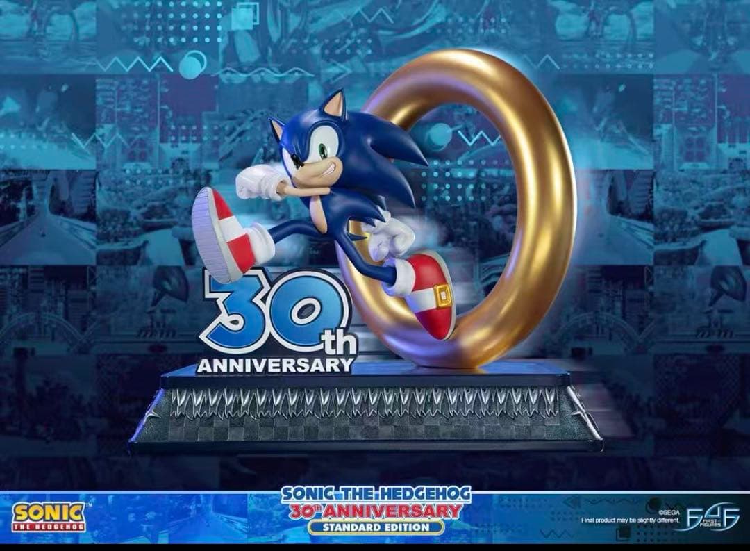 ソニック・ザ・ヘッジホッグ F4F 30周年記念限定版 スタチュー フィギュア