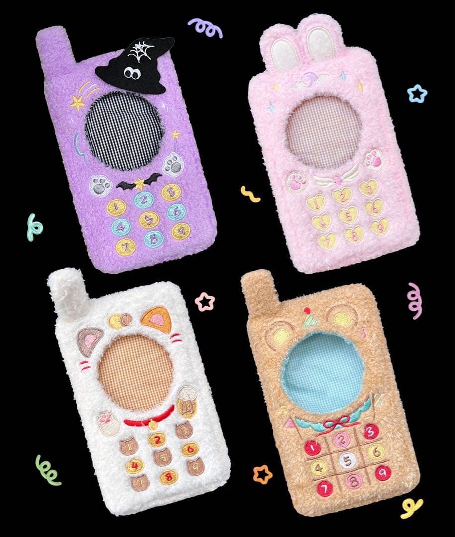 10cmぬいぐるみ服 スマートフォン 着せ替え 無属性 着ぐるみ 服のみ8点