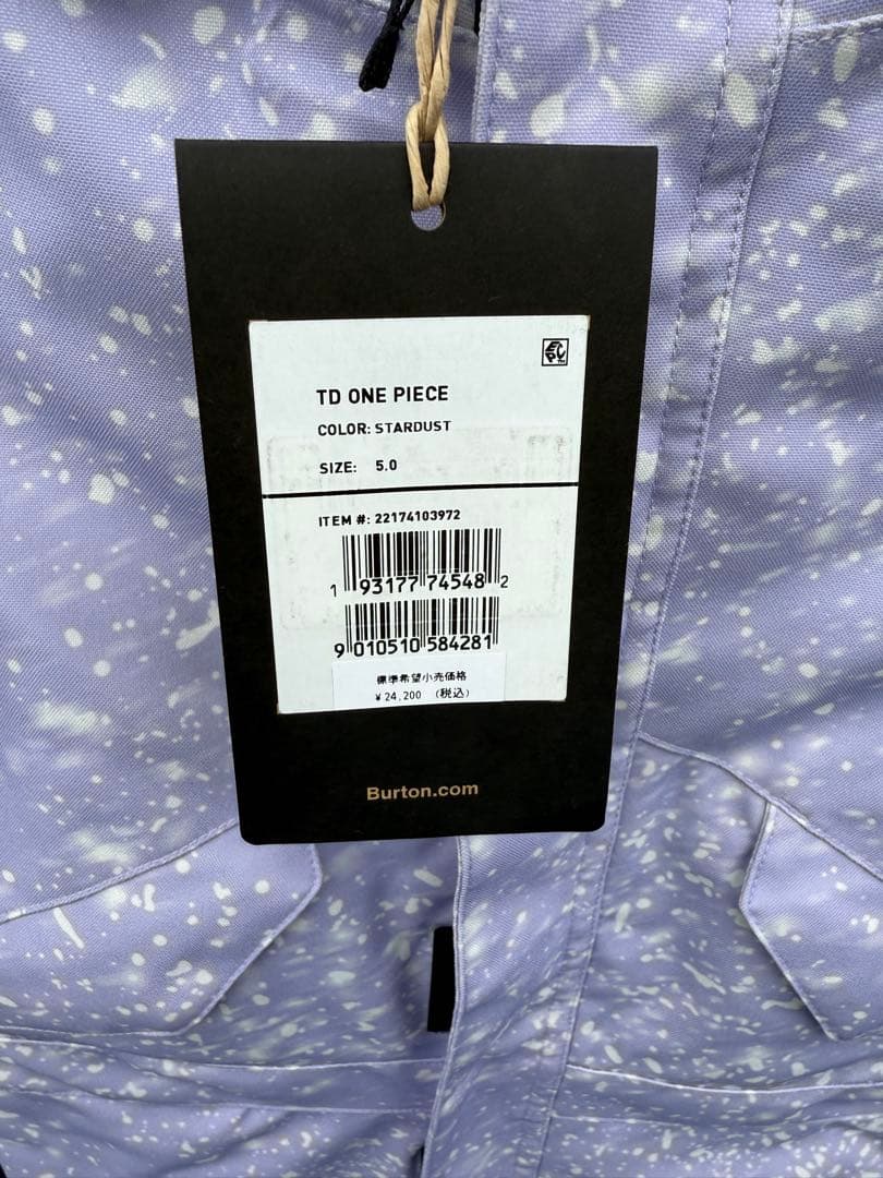 burton キッズワンピース サイズ5 107から117センチ 新品未使用