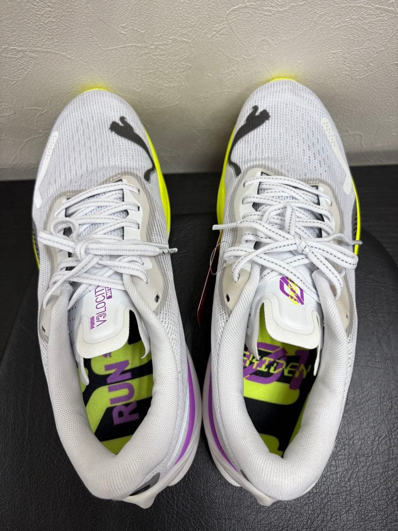 ■新品★27.5cm★ プーマ ヴェロシティ ニトロ 3 EKIDEN GLOW