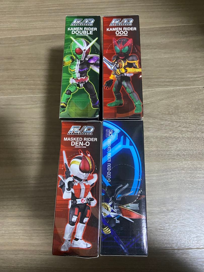 仮面ライダー フィギュア 4体セット　RD ダブル　オーズ　電王