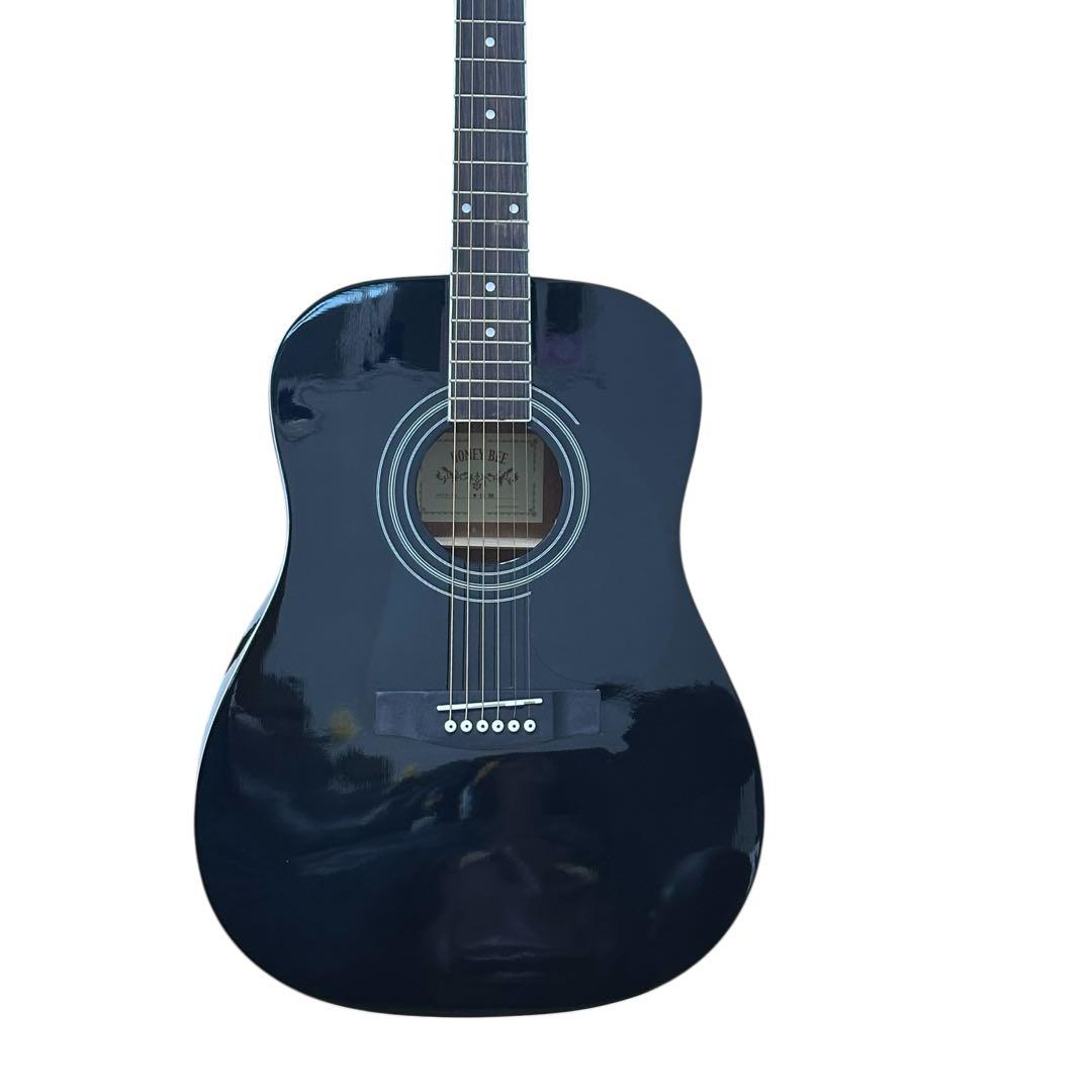 HONEY BEE W-15 BK ギター　ケース付き　黒