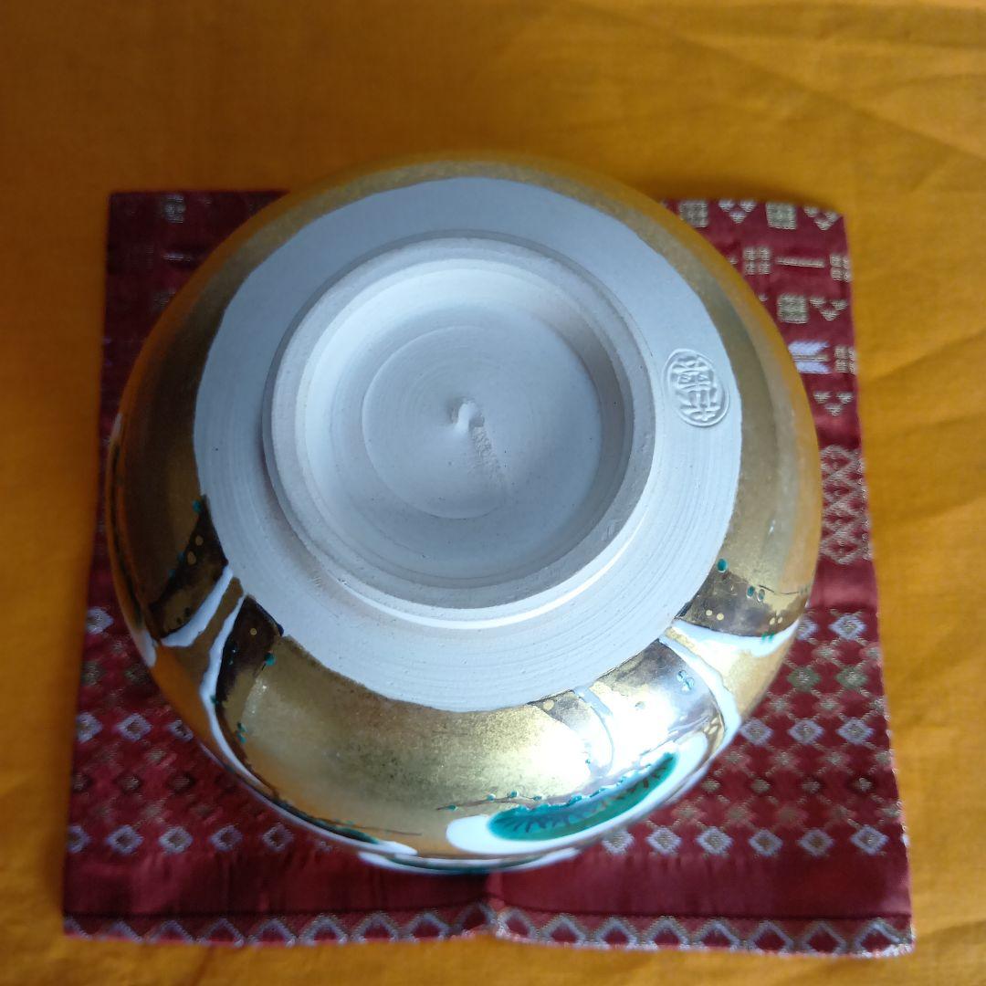 金砂子の抹茶碗