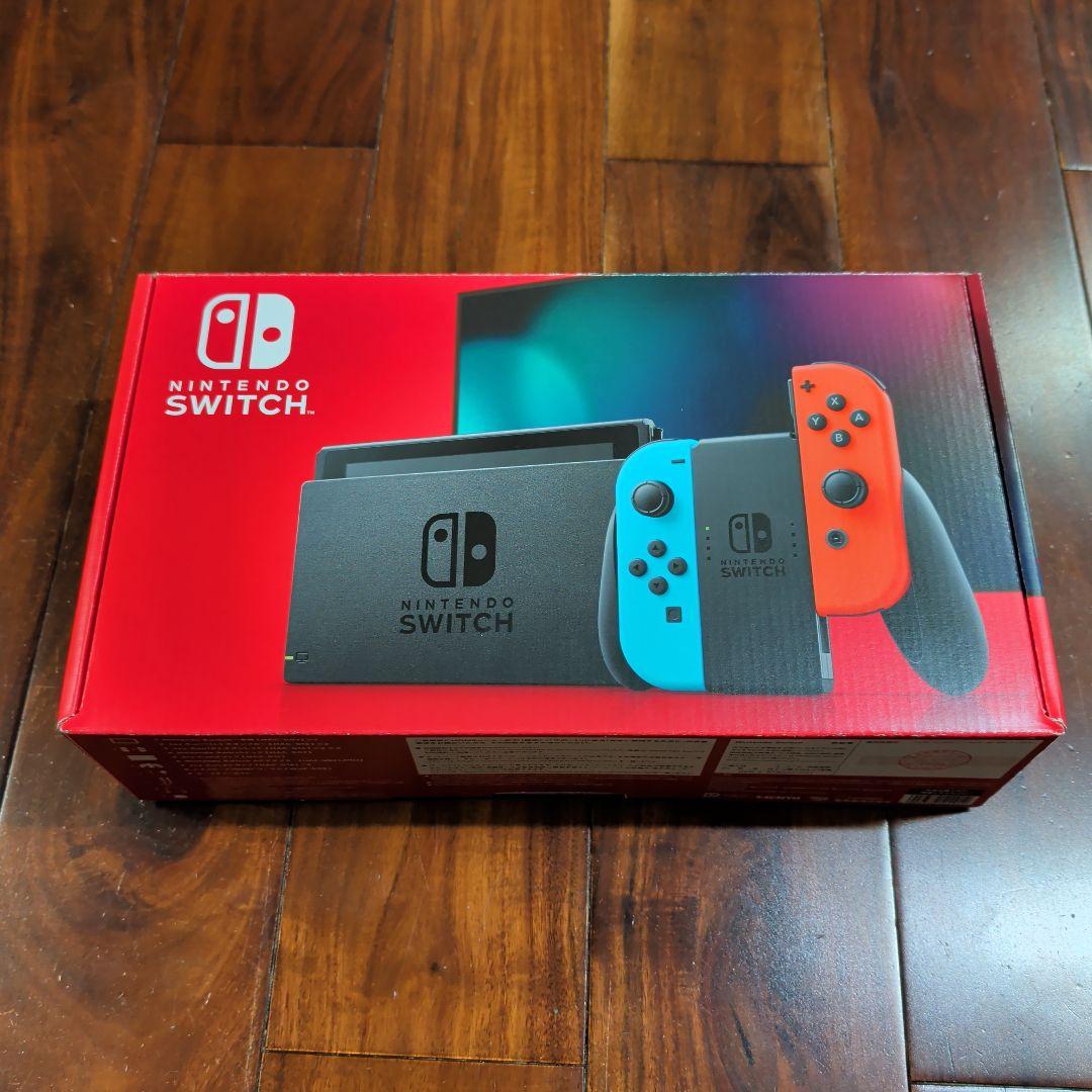 Nintendo Switch 本体 青と黄のジョイコン