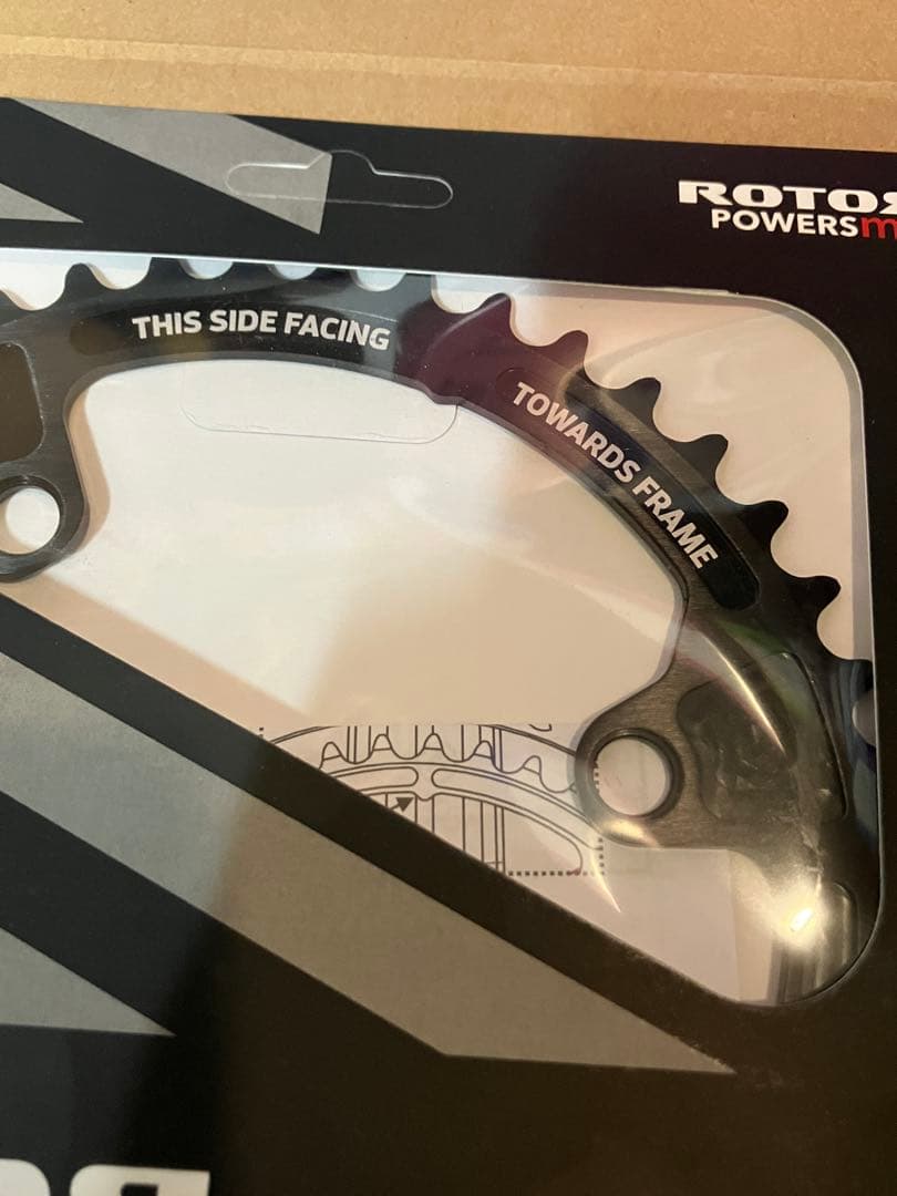 選手支給品 Rotor ラウンドインナーリング 44T シマノ対応