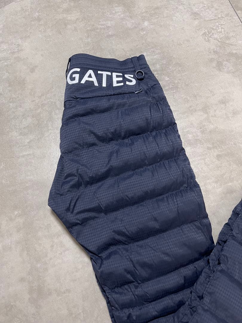 PEARLY GATES ダウンパンツ ネイビー サイズＭ(4)
