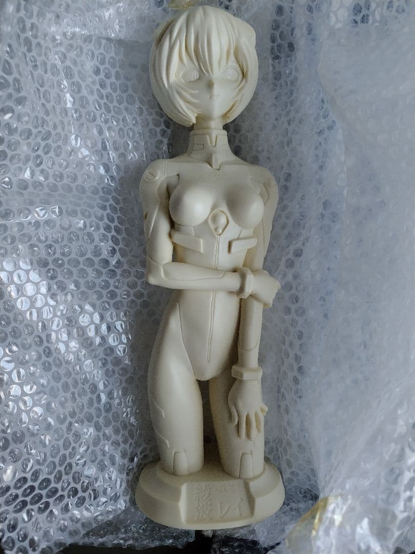 【限定品】綾波レイ 弐伍分ノ壱 半身像 ガレージキット ポスター付