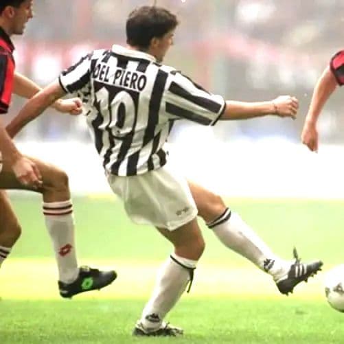 【匿名配送】【入手困難】96/97　ユベントス　白　黒　DEL PIERO