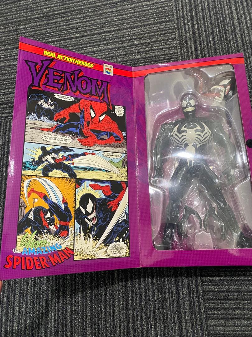ヴェノム　RAH スパイダーマン　メディコムトイ　新品未開封