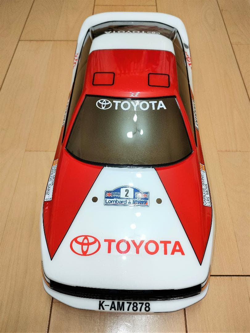 タミヤ　ＲＣ　トヨタ　セリカ　ラリー　ＧＴ－ＦＯＵＲ　ボディ　ＳＴ１６５　未使用