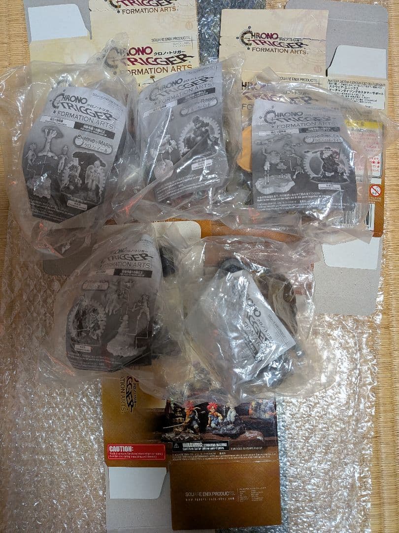 未使用 クロノトリガー フォーメーションアーツフィギュア5種コンプリートセット