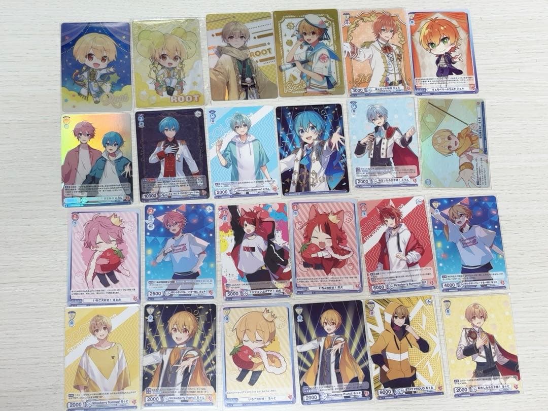 アニメキャラクター トレーディングカード・グッズセット