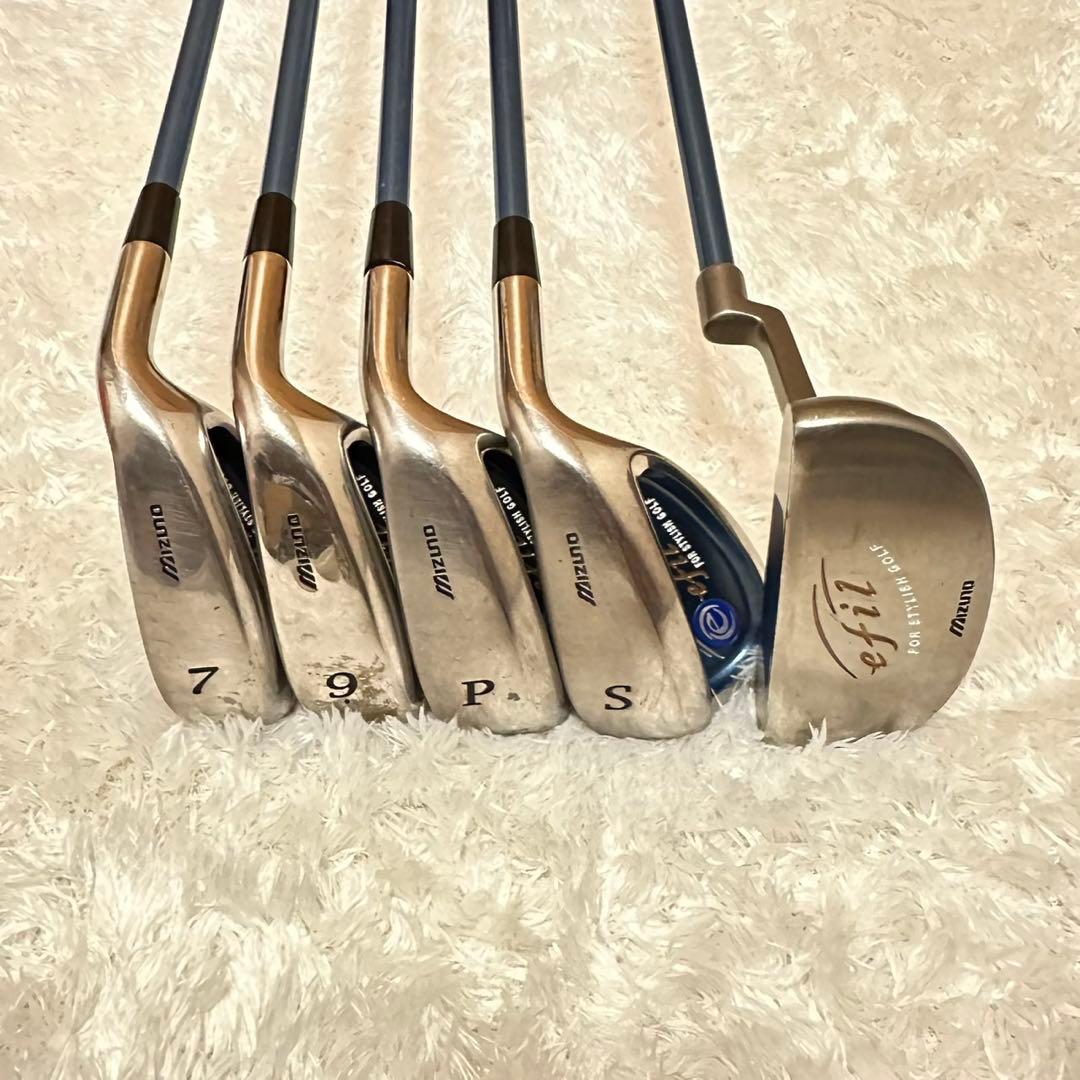 MIZUNO✨ efil✨レディースゴルフクラブセット✨初心者✨キャディバッグ付