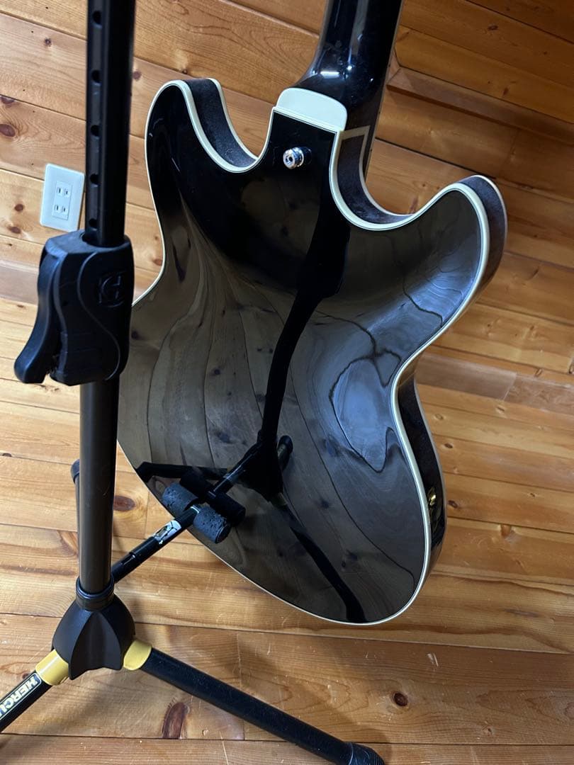 Ibanez セミアコースティックギター ブラック