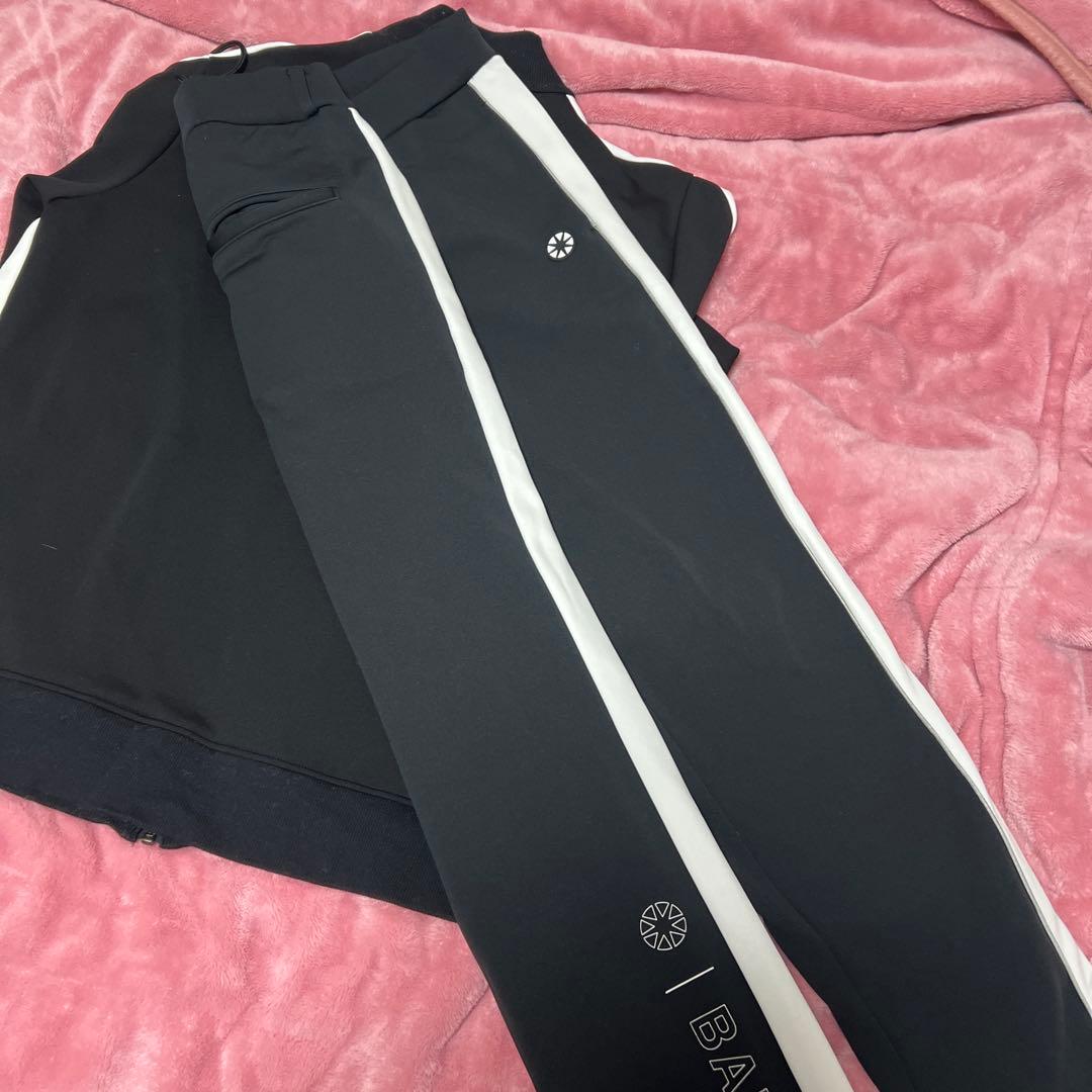 BANDELGOLFセットアップブラック／グレーXXL