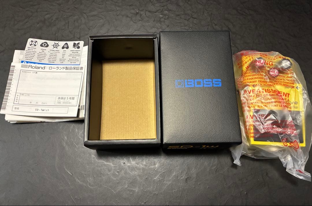2026年1月13日新品購入　SD-1w SUPER OverDrive