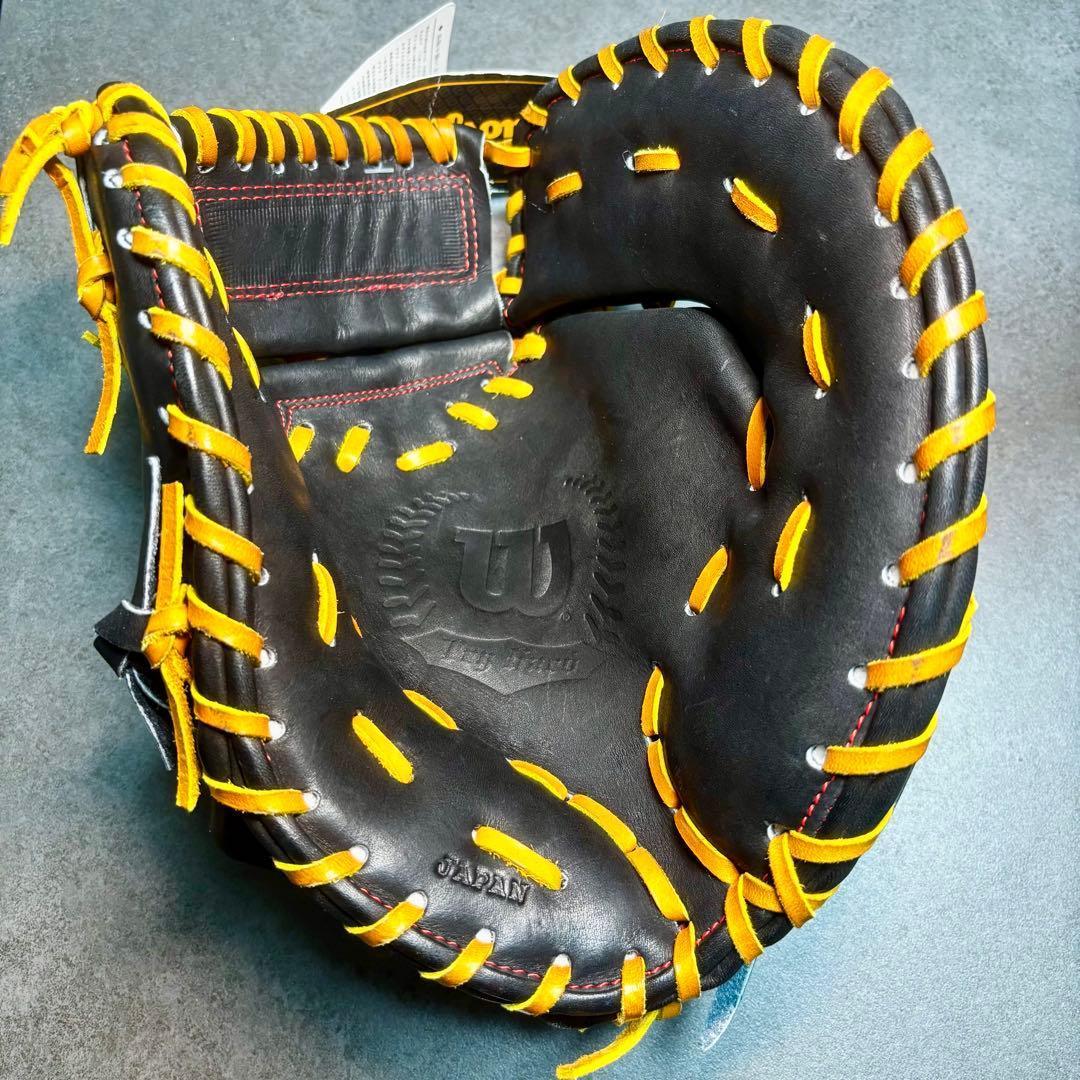 新品 ウイルソン トレーニング用 ファーストミット 硬式用 トライハード 右投げ