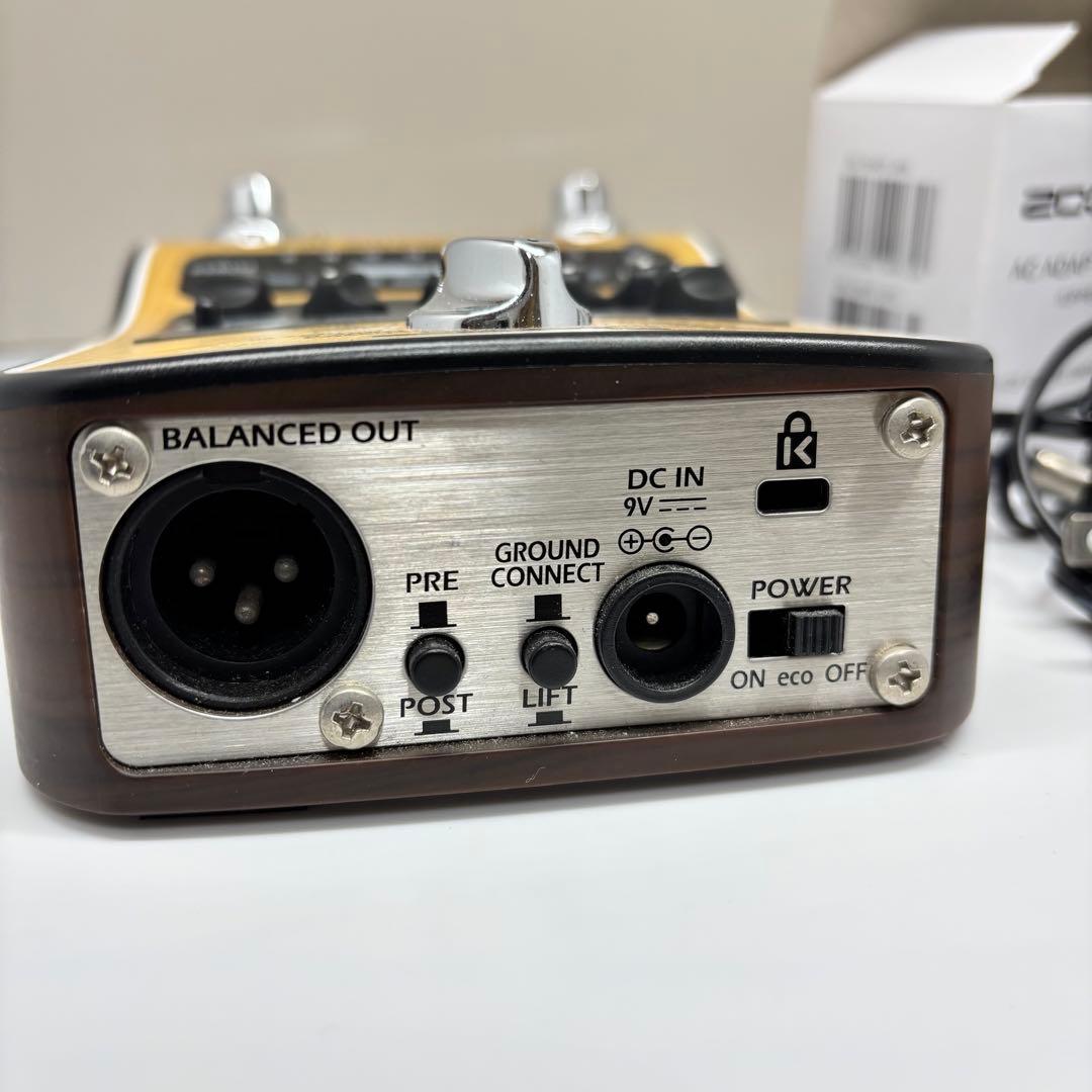 2369 ZOOM AC-2 ギター DI プリアンプ エフェクター