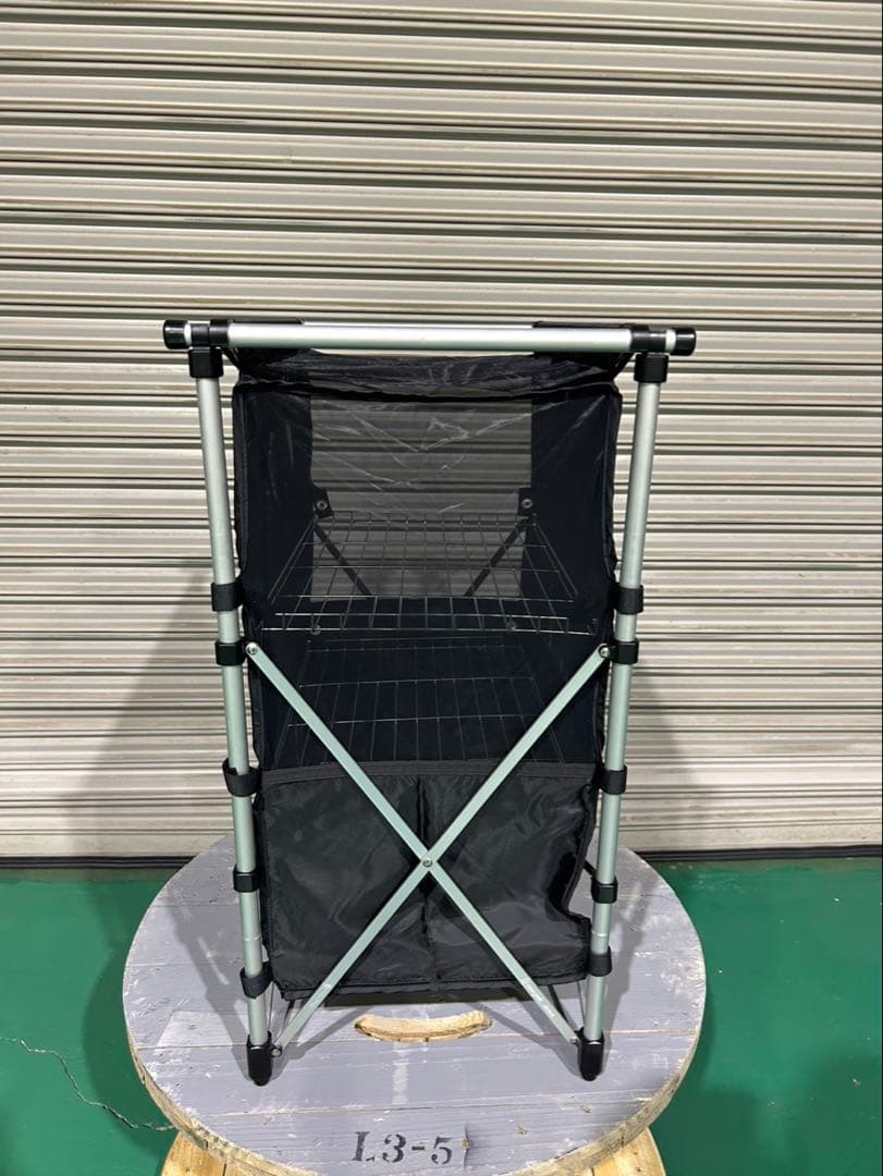 廃盤品 スノーピークメッシュラックスタンド ネットラックスタンド