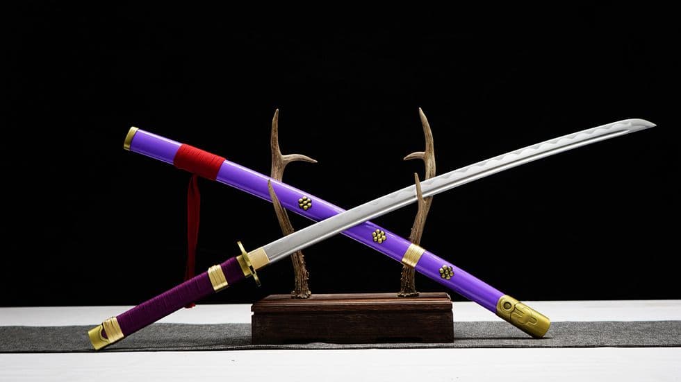 【閻魔】 武具　刀装具　日本刀　模造刀 居合刀 【海賊王】武蔵 鑑賞用