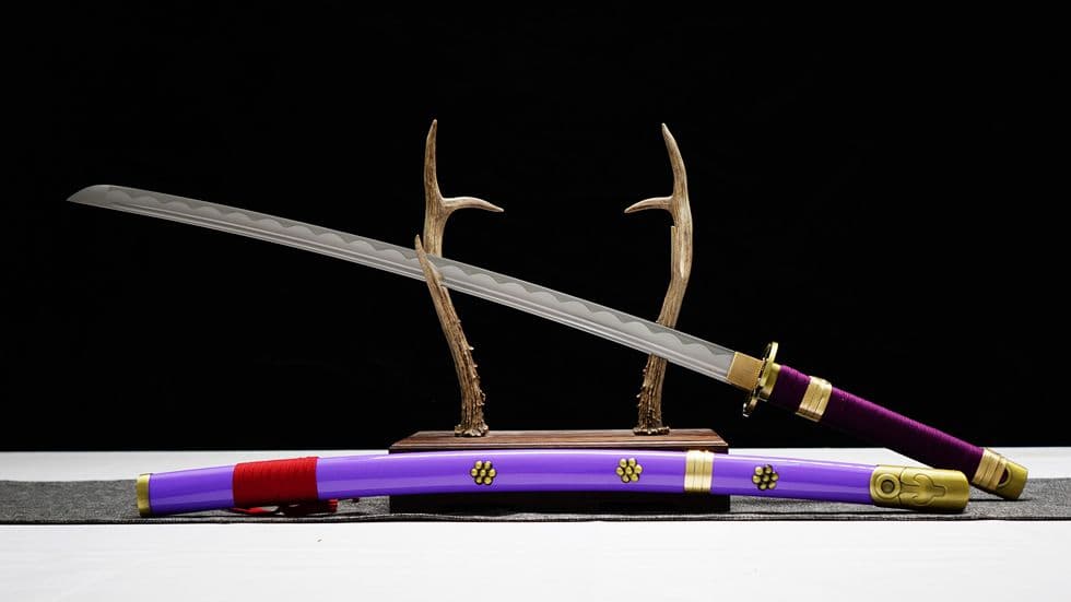 【閻魔】 武具　刀装具　日本刀　模造刀 居合刀 【海賊王】武蔵 鑑賞用