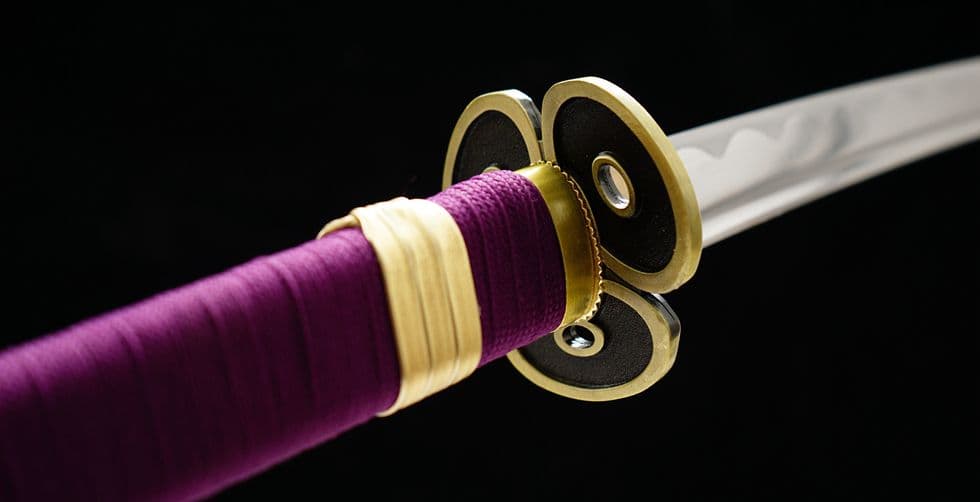 【閻魔】 武具　刀装具　日本刀　模造刀 居合刀 【海賊王】武蔵 鑑賞用