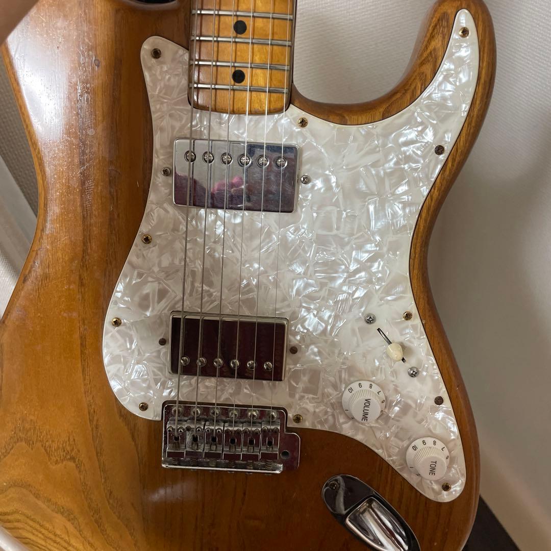 Fender Stratocaster 1976 mod ナチュラルウッド