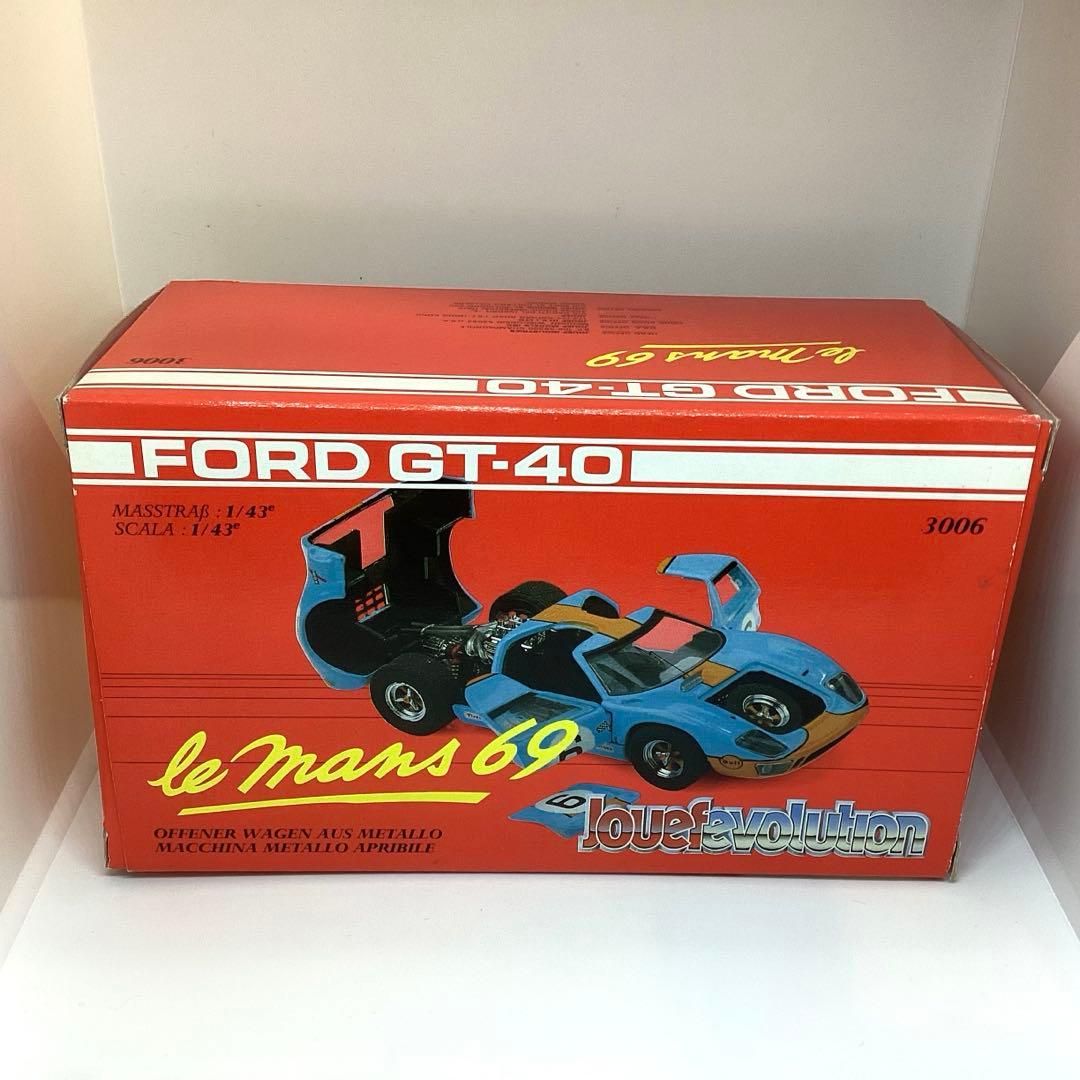 京商　Ford GT40 1/43 ジェフフォードGT40ミニカー ルマン69