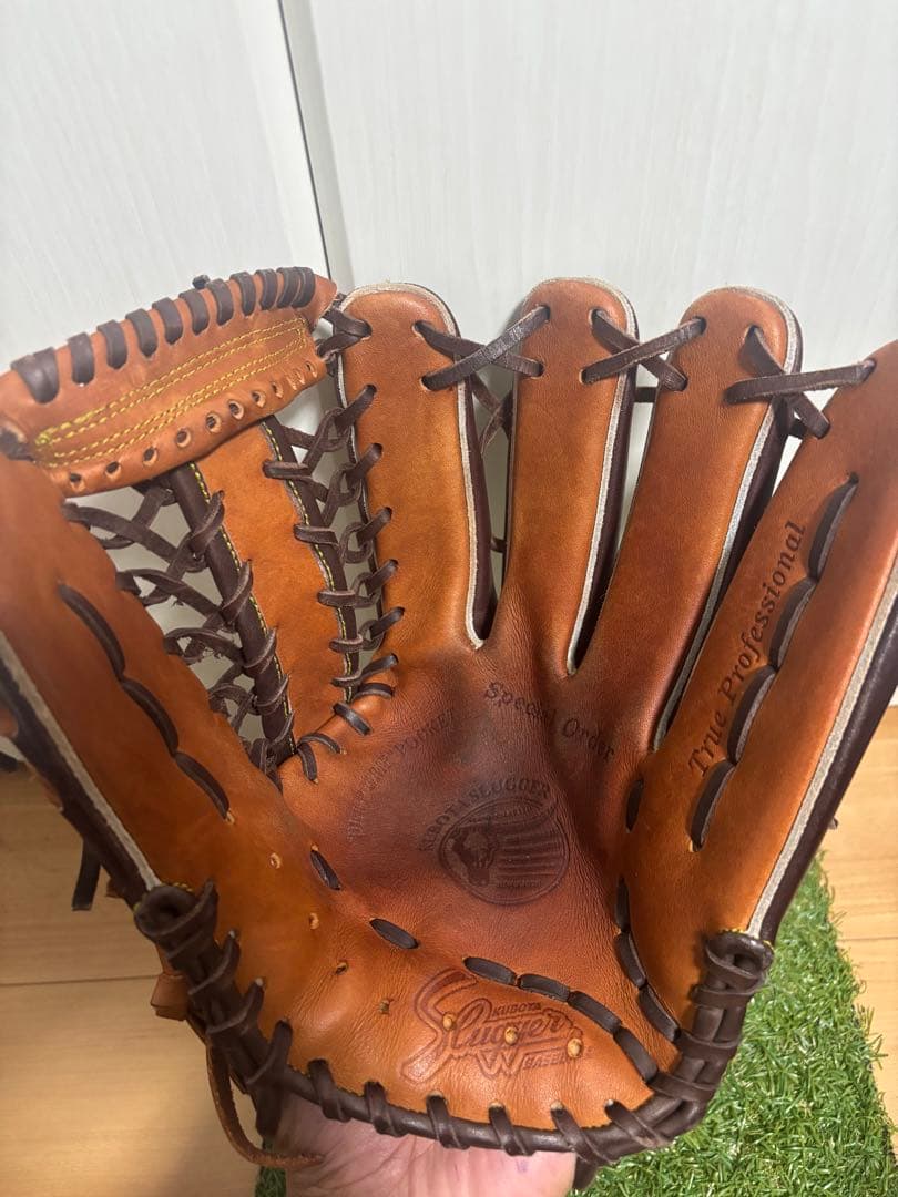 久保田スラッガー　外野手　コユニ　オーダーグラブ　湯揉み